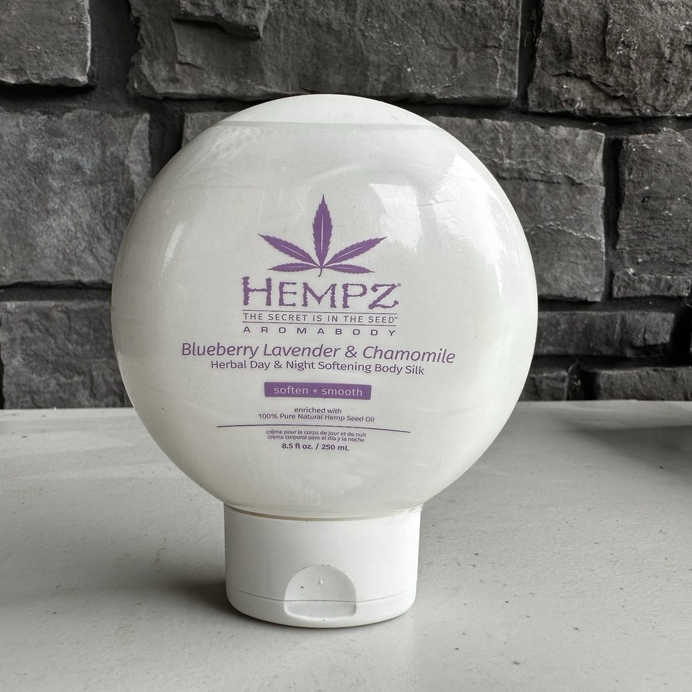 Discontinued Hempz Blueberry Lavender & Chamomile Body Silk Lotion NEW